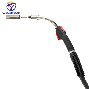 Mig kemppi 6254213mmt 6254214mmt mmt42 <span class=keywords><strong>pmt42</strong></span> 10ft 15ft khí làm mát bằng MIG hàn súng ngọn đuốc cho máy móc sản xuất - Product Image 5