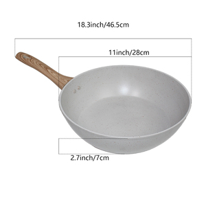 Factory Oem 3.37l <span class=keywords><strong>Petite</strong></span> poêle à frire profonde antiadhésive multifonctionnelle et légère en aluminium forgé - Product Image 2