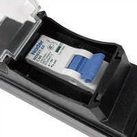 Vente chaude 1U Ethernet Pdu 250V 2 C13 1 C19 prise USA prise L6-30P prise PDU à montage en rack avec protection disjoncteur 1P 32A