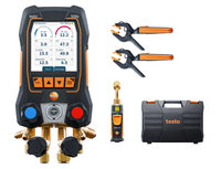 Testo 558s Smart Vacuum Kit Digital Manifold Gauge 0564 5582 Electronic Pressure Gauge with Wireless Refrigeration Tools