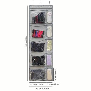 Customizable Weekly Kids Clothes Organizer Durable Portable Stainless Steel Foldable Clothing Storage for School Home Use - Product Image 2