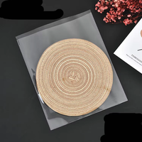Sacs rétractables transparents en BOPP auto-adhésifs avec impression en héliogravure pour le stockage plastique, l'emballage cadeau, l'emballage de produits pour la maison et les magasins