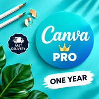 Abonnement annuel à Canvas Pro pour un compte privé, utilisation commerciale, logiciel de conception graphique en ligne authentique