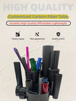 Tubo de Fibra de Carbono 3K Personalizado, 1-50 mm de Diámetro Exterior, Ligero, Alta Resistencia, Bajo MOQ, Muestra Gratuita para Drones, Coches RC, Pesca Telescópica