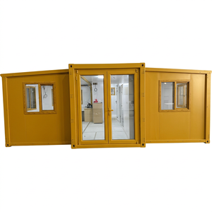 Casa Contenedor de Acero Plegable, Expandible, Modular, de Tamaño Personalizado, 3 Dormitorios, 1 Sala de Estar, Baño, Hotel, Apartamento - Product Image 1