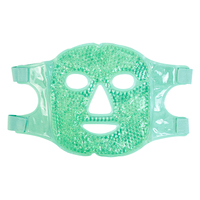 Masque pour les yeux et le visage Bingfan économique et écologique avec des billes de gel pour compresses chaudes et froides, soulageant la douleur