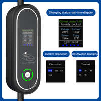Vente en gros Écran LED personnalisé 3,5 kW 16A Europe Station de charge portable de type 2 État neuf pour voiture électrique MG Xiaopeng BYD