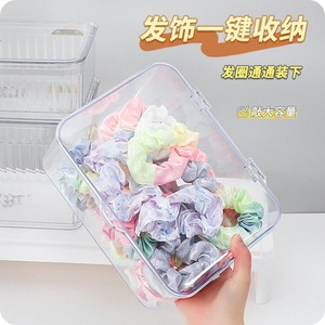 Transparent Cosmetic Organizer With <b>Drawers</b> 10-20L <b>Plastic</b> <b>Storage</b> Box For Makeup Jewelry Cards Masks Sundries Simple Style - Product Image 3