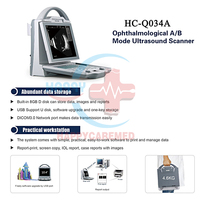 Scanner à ultrasons ophtalmique numérique complet HC-Q034A A/B, ultrasons oculaires