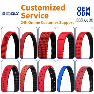 Courroie de distribution en caoutchouc dentée industrielle à haute résistance à l'usure T10 Transmission sans couture <span class=keywords><strong>pour</strong></span> Machines d'emballage OEM personnalisé - Product Image 3