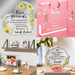 Cadeau d'anniversaire personnalisé <span class=keywords><strong>Plaque</strong></span> <span class=keywords><strong>de</strong></span> <span class=keywords><strong>bureau</strong></span> en acrylique Bock <span class=keywords><strong>Plaque</strong></span> <span class=keywords><strong>de</strong></span> signe vierge <span class=keywords><strong>de</strong></span> sublimation d'enseignant <span class=keywords><strong>Plaque</strong></span> photo en acrylique transparent - Product Image 6
