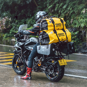 Mochila Impermeable para Motocicleta, Bolsa de Lona Resistente, Bolsa de Viaje para Motocicleta de 60L - Product Image 5