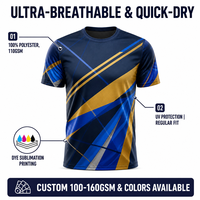 T-shirt de sport pour homme en maille respirante anti-boulochage de haute qualité, idéal pour l'entraînement de marathon et la salle de sport quotidienne