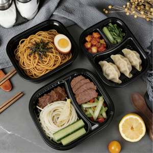 Envase de Plástico para Comida para Llevar con 1/2/3 Compartimentos, con Logotipo y Tamaño Personalizados, Envase Desechable de PP - Product Image 6