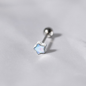 五角星极光舌钉渐变糖果色不锈钢朋克舌钉男女通用 - Product Image 2