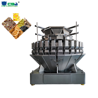 Machine de pesage et de mélange multifonctionnelle à 32 têtes automatique de haute précision pour les sacs de film alimentaire, le thé, les chips de banane, le sucre