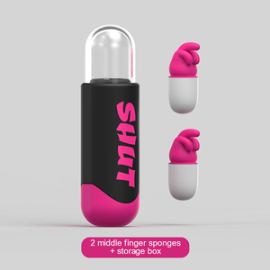 ที่อุดหูแบบโฟมนุ่มส่วนบุคคลสำหรับการป้องกันการได้ยินนิ้วกลางการนอนหลับพร้อมคุณสมบัติด้านความปลอดภัยในการลดเสียงรบกวน - Product Image 5