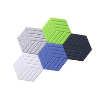 Panneau acoustique de polyester de diffuseur de bruit de feutre de ventes directes d'usine pour le salon