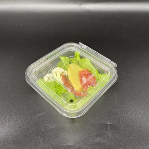 Cookie Jar Food Containers Food Box Package PET Rectangular Storage Box Transparent Clear Candy Plastic Cake No Printing Blister