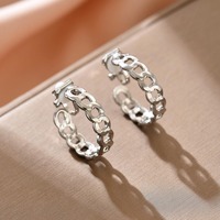 Boucles d'oreilles à clip dorées, grosses boucles d'oreilles en forme de goutte d'eau, tubes, non percées, fausses oreilles, boucles d'oreilles à clip dorées