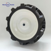6.00-10 pneu en caoutchouc solide agricole pour Micro labour Machine balayeuse à neige tondeuse à gazon roue arrière tracteur pneu tracteur agricole