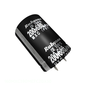 ตัวเก็บประจุแบบสแนป TH-Hole ตัว160MXC390MEFC20X30 390 uF 20% 160V - Product Image 1