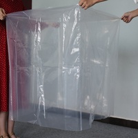 Sac d'emballage pour palette à fond carré réutilisable en LDPE T1019D avec impression sérigraphique pour ordinateur et projecteur
