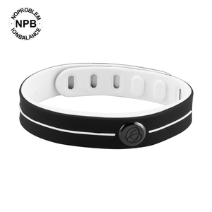 Pulsera deportiva de silicona P101 de iones negativos con infrarrojos lejanos, brazalete ajustable deportivo - Product Image 2