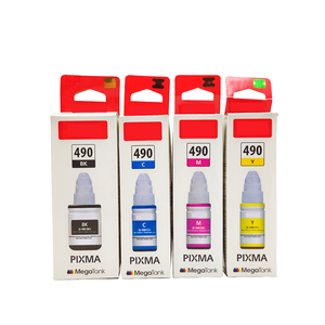 Encre en vrac CMYK GI 490 pour imprimantes Canon PIXMA G1400 2400 3400 2411 3411 4411 <span class=keywords><strong>2410</strong></span> 3410 4410, équivalent à l'original - Product Image 2