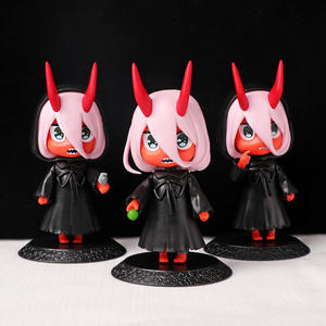 Anime tesoro nel modello FRANXX <span class=keywords><strong>Zero</strong></span> due caratteri 3 pezzi Set PVC ornamento Desktop Action Figure 10cm - Product Image 3