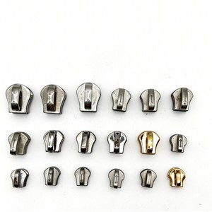 Glissières de fermeture éclair métalliques plaquées, durables pour sacs, style simple, procédé MIM - Product Image 3