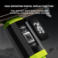 Câble de charge Type-C vers Type-C 240W avec affichage LED, chargeur rapide 6A, pour ordinateur portable et téléphone portable, blindage tressé, silicone, cuivre pur