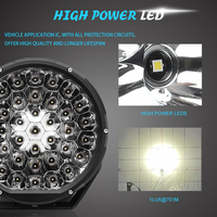 Grossiste 160W rond 9 pouces laser led conduite lumière tout-terrain auto systèmes d'éclairage camion pare-chocs 4X4 led voiture phare led