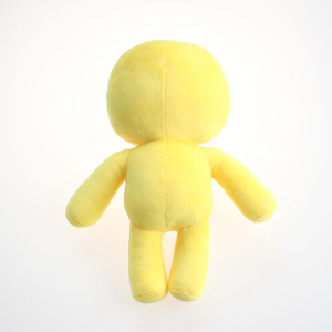 V411 Almohada Decorativa de Peluche Suave Personalizada al por Mayor, Muñeco Amarillo Adorable, Cojín Moderno para Aliviar el Estrés en el Hogar - Product Image 2
