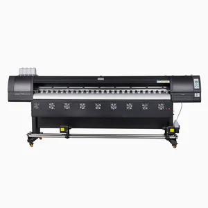 8ft 2.6m digital eco solvent and sublimation large format printer and cutter price