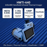 Harga Pabrik HWTI-640 640x480 HD Kamera Pencitraan Termal Profesional WiFi Bluetooth untuk Penelitian dan Pengembangan