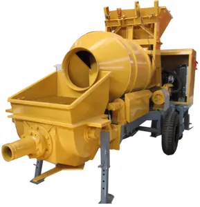 Factory supply 15m3/h diesel Self Loading Mobile Concrete Mixer/concrete Mixer Pump/concrete Mixer With Pump