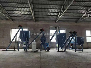Ligne de production de granulés d'aliments pour volailles et porcs 2000-3000 kg/h, machine de traitement des aliments mélangés, mélangeur-broyeur d'aliments pour animaux - Product Image 4