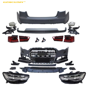 Kit carrosserie complet en fibre de carbone pour <span class=keywords><strong>Audi</strong></span> A6 C7 2013-2015, ancien vers nouveau, KITS DE CARROSSERIE - Product Image 1