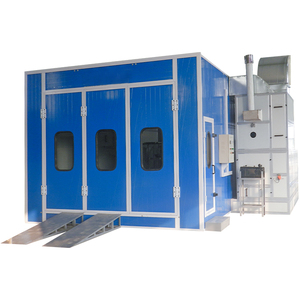 Cabine de peinture automobile à chauffage électrique LXD2, système infrarouge 37KW, certifié CE - Product Image 1