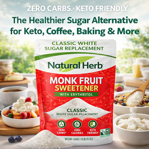 Emballage personnalisé pour aliments : Édulcorant classique à l'érythritol et au fruit du moine - <span class=keywords><strong>Substitut</strong></span> <span class=keywords><strong>de</strong></span> sucre blanc, zéro calorie - Product Image 4