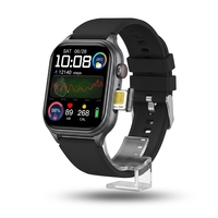 Reloj Inteligente GE500 con Tarjeta SIM 4G, Pantalla AMOLED de 2.06 Pulgadas, ECG, HRV, SOS, Llamadas Bluetooth, TI AFE4950, IP68, Android, Pago