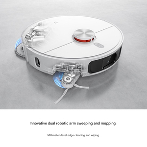 Robot aspirateur et serpillière D110CN, navigation intelligente, aspiration 12000Pa, nettoyage automatique, auto-recharge, moteur sans balais, prise chinoise, Robot M40 LDS - Product Image 5