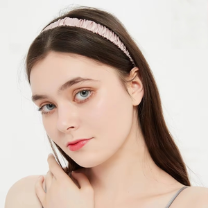 Serre-tête pour femme 100% Soie de Mûrier Fait Main Durable Quatre Saisons Tendance Nœud Papillon Écologique Torsadé pour Cheveux – Vente en Gros - Product Image 5
