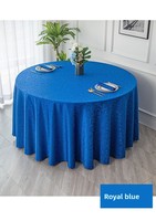 Nappe géométrique jacquard teinte en fil, 100 % polyester, anti-taches, lavable, réutilisable, pour hôtel, banquet, restaurant, taille personnalisée LIVEN