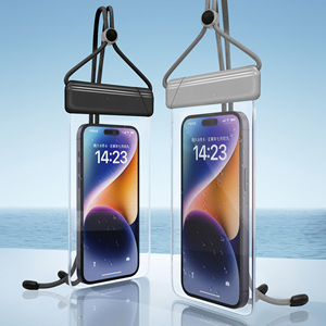 Ipx8 điện thoại không thấm nước Túi zonysun 8 inch phổ rõ ràng màn hình cảm ứng thân thiện Pouch cho bơi lặn bãi biển - Product Image 2