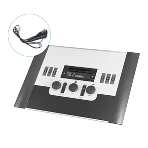 Audiómetro portátil de diagnóstico médico IN-AD104 de doble canal con conexión a PC, audiómetro de conducción ósea para pruebas de audición. - Product Image 3