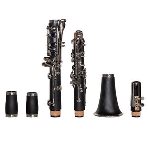 <span class=keywords><strong>Clarinete</strong></span> Clásico de 17 Llaves en Si Bemol, Color Negro, Sonido Excelente, Venta Directa de Instrumentos de Viento OEM de China - Product Image 4