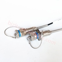 Konektor melingkar standar seri ZLTC D38999 4core soket perakitan kabel serat optik
