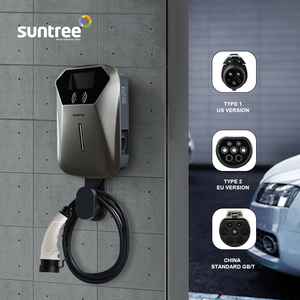 Estaciones de Carga de Pared para Exteriores de 22 kW con Certificado OCPP 1.6J CE, Wallbox Pile de 7 kW Tipo 2 SWG5E, Modo 3, APP, CA - Product Image 6